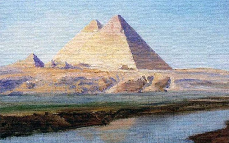 MOOC-polenov-great-pyramids-of-cheops-and-chephren-1899